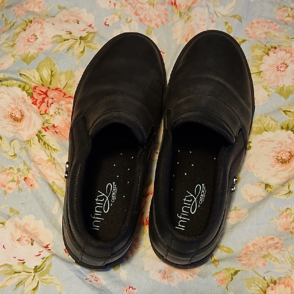 NFINITY Men's Black Slip-On Shoes